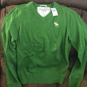 BRAND NEW A&F v-neck sweater